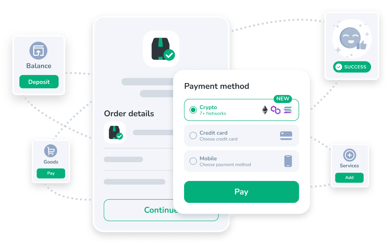 Crypto acquiring