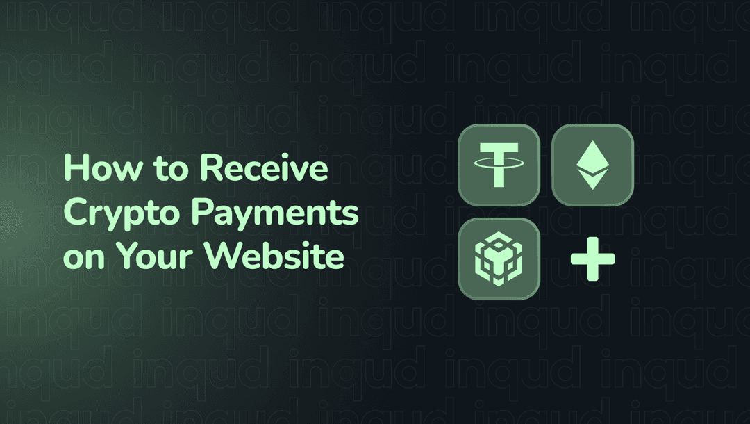 How to Receive Crypto Payments on Your Website Easily