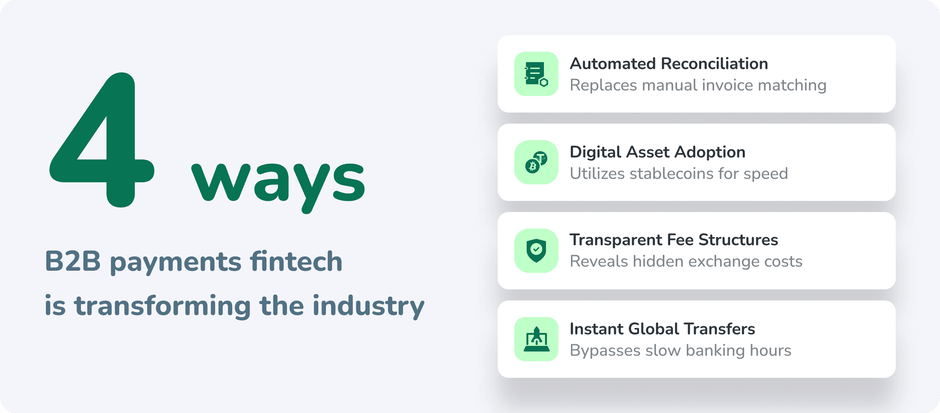 4 ways of how b2b payments transform fintech industry