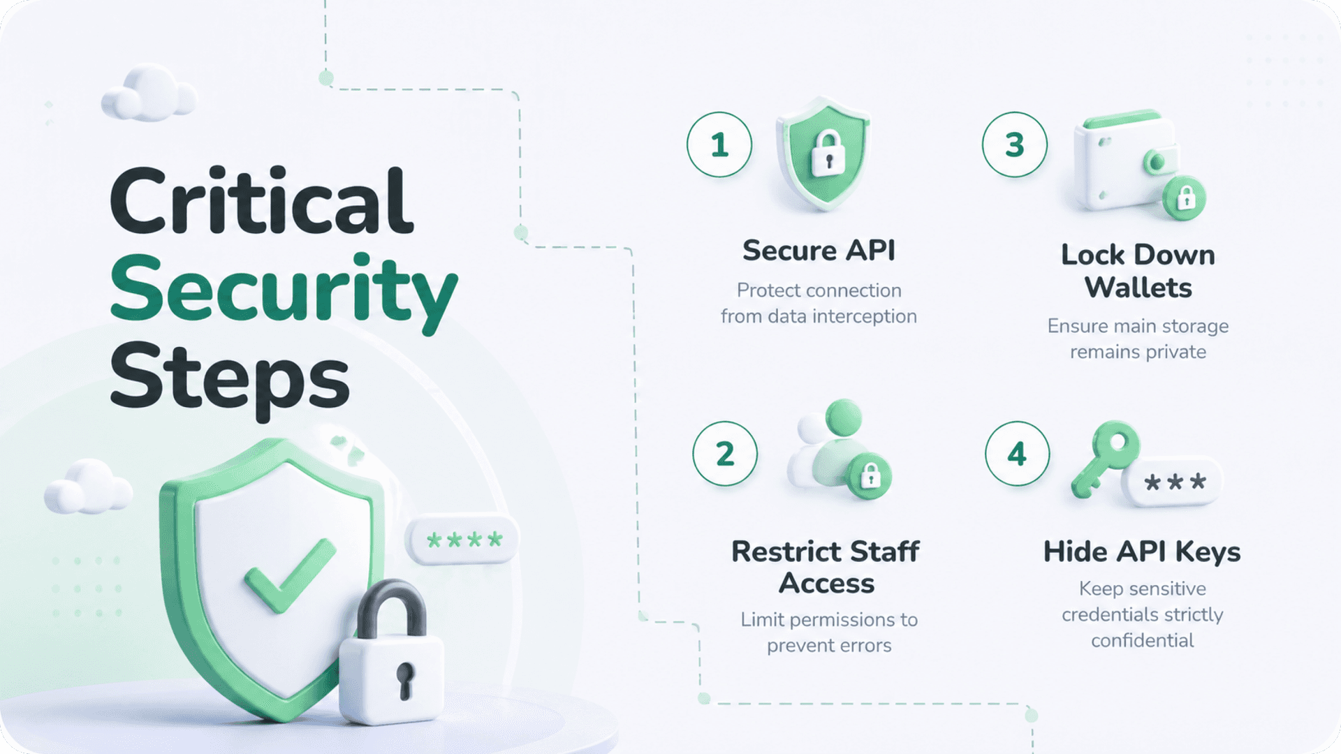how to accept crypto payments safely - critical security steps