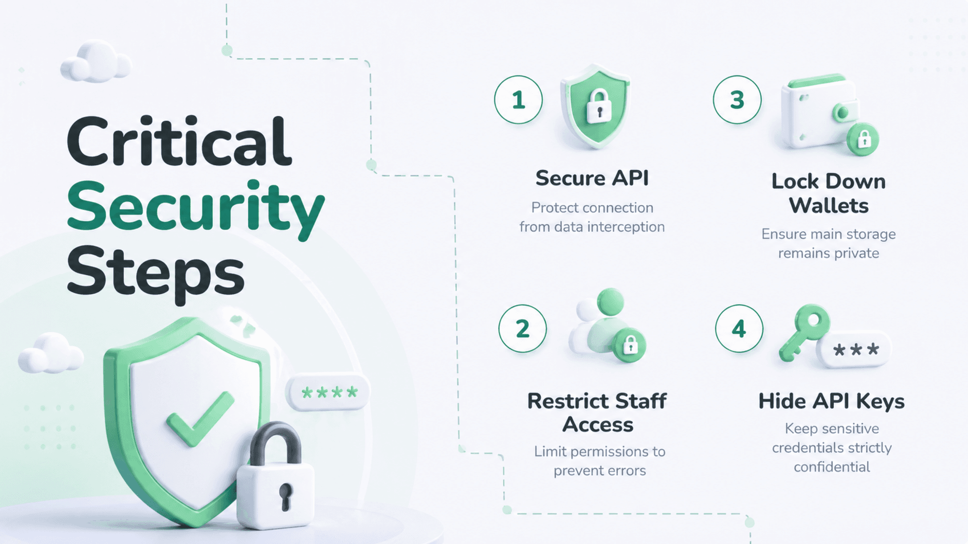 how to accept crypto payments safely - critical security steps